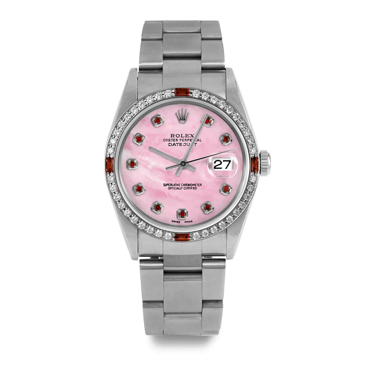 Rolex Datejust 36mm | 16234-PMOP-RBY-AM-4RBY-OYS