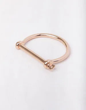 Screw Cuff Bracelet