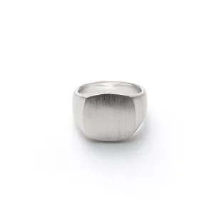 Signet Ring Brushed