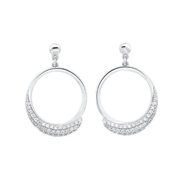 Silver CZ Earrings