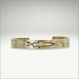 Single Trout Cuff Bracelet