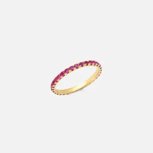 Standard Ruby Eternity Band