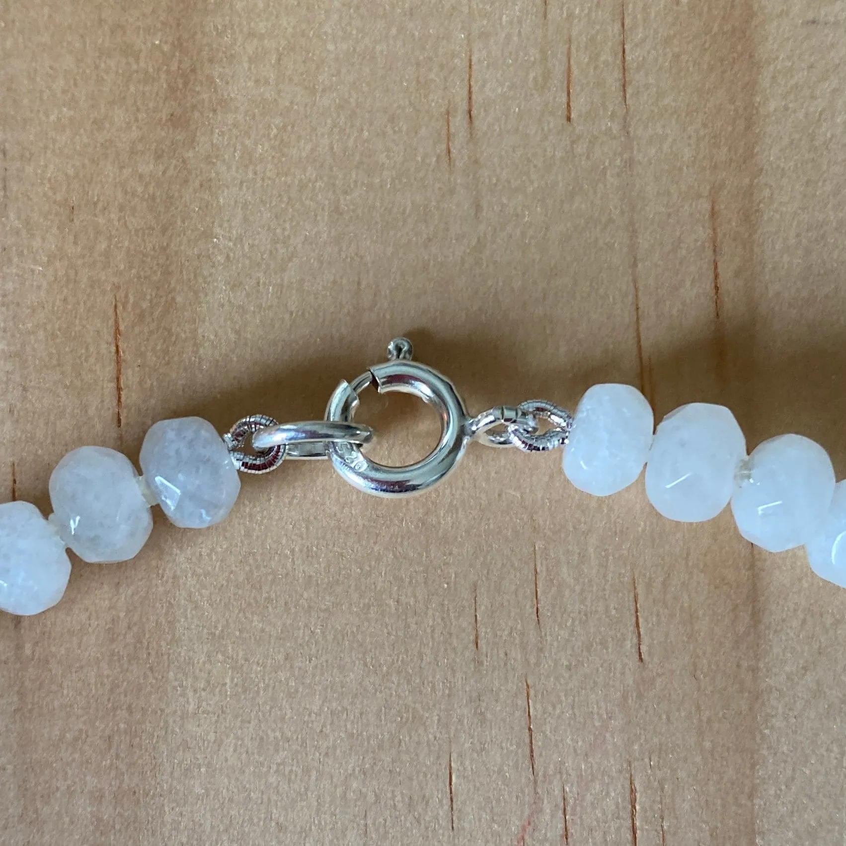 Sterling Silver Moonstone Bracelet