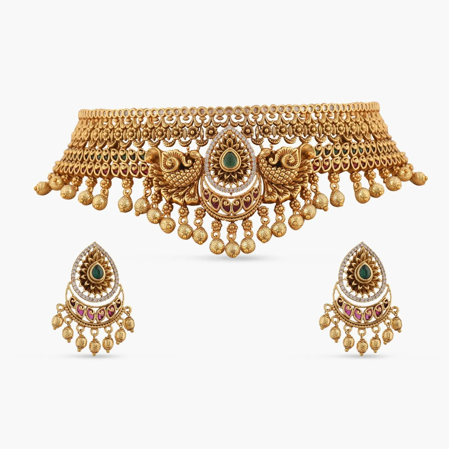 Temple Classic Antique Choker Set