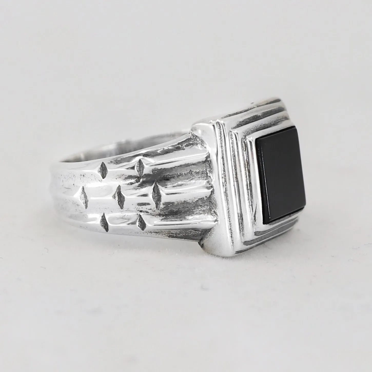 The Inca Onyx Ring