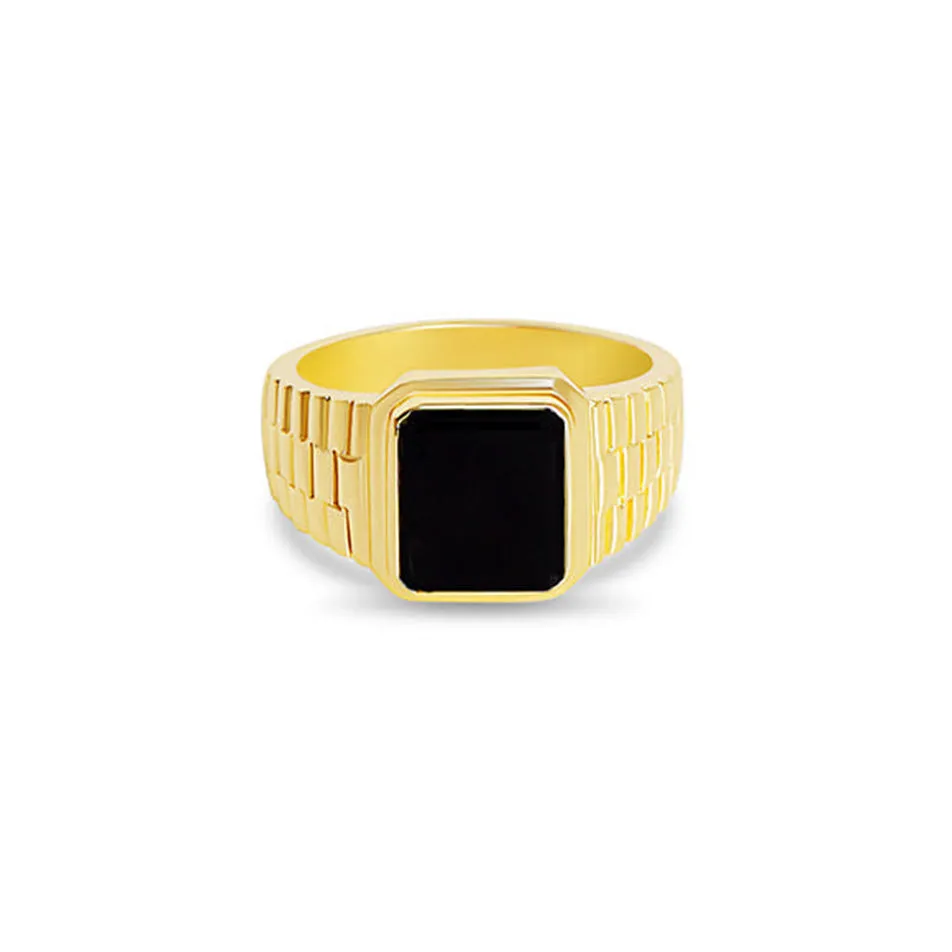 THE ONYX VALINE RING