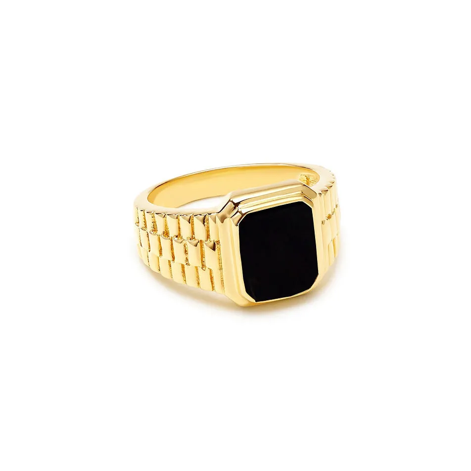 THE ONYX VALINE RING