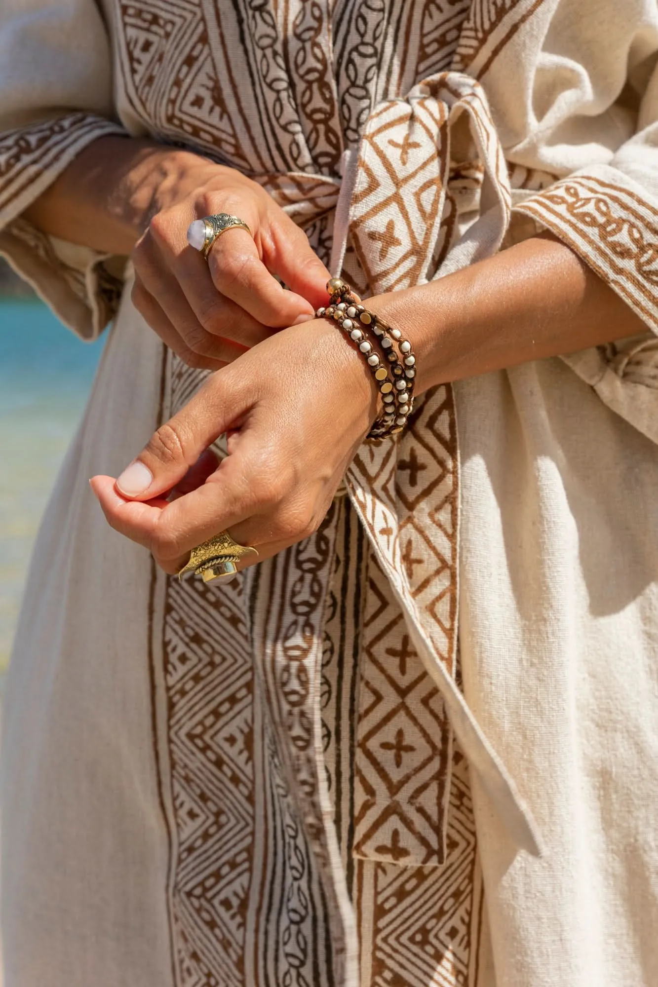 Tribal Nomad Macrame Bracelet