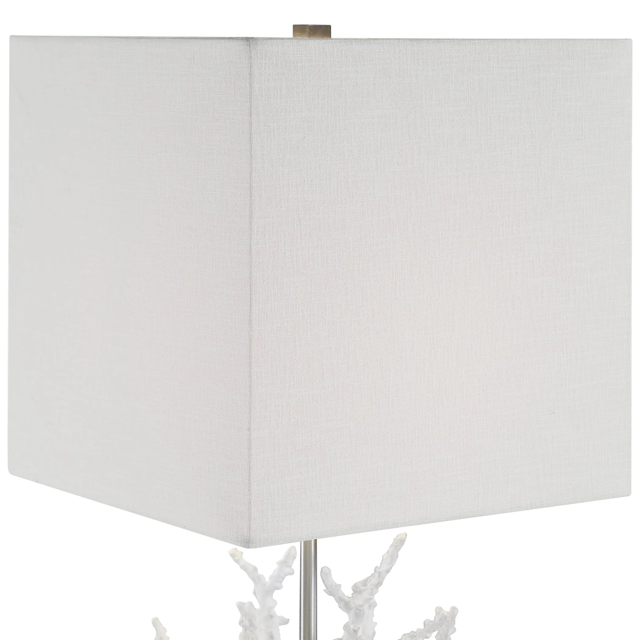 Uttermost Corallo White Coral Table Lamp