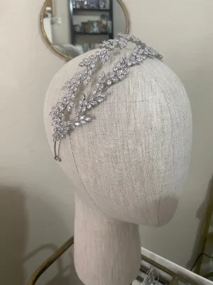 WARREN Simulated Diamond Headband Headpiece